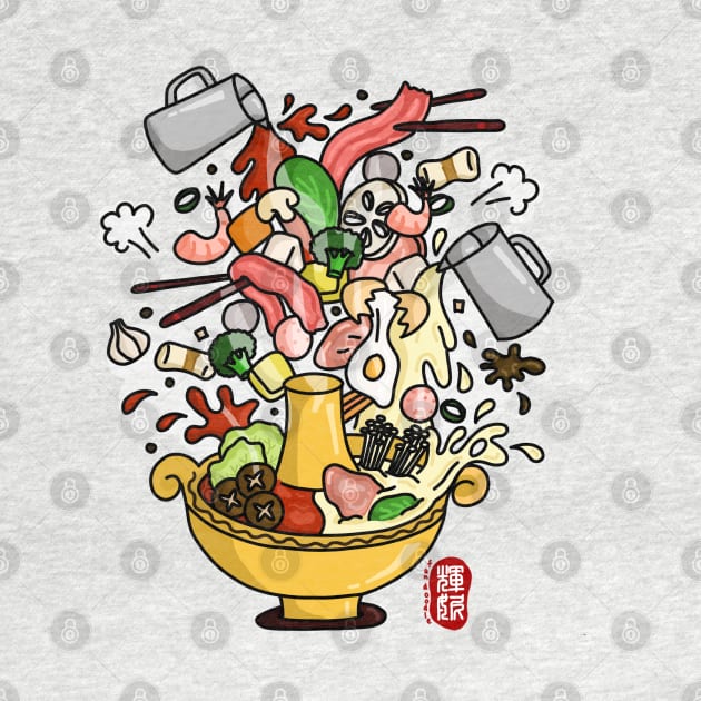 Hot Pot (colour) by Fan Doodle